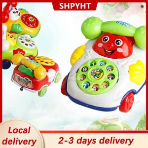 [COD] SHPYHT Local delivery Ship within 24 hours 1Pc baby toys music cartoon phone educational developmental kids toy gift