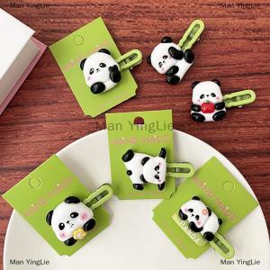 [COD] Man YingLie Cute Panda Hair Clips Cartoon Animal Barrettes Hairpin For Women Girls Student Bangs Clip Versatile Headwear Side Clip Hair Accessories