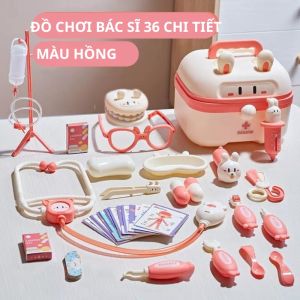 Đồ Chơi Bác Sĩ Trẻ Em Dành Cho Bé Trai Gái Từ 2-8 Tuổi Nhiều Chi Tiết Phụ Kiện