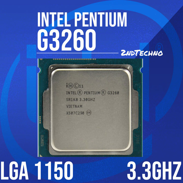 Processeur Intel Pentium G3260 SR1K8 - Socket 1150 - 3.30 GHz - Occasion Fonctionne Parfaitement