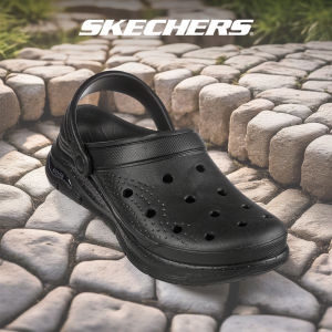 Skechers สเก็ตเชอร์ส รองเท้าแตะผู้ชาย Men Foamies Arch Fit Valiant Walking Sandals - 243160-BBK Anti-Odor Arch Fit Dual-Density Hanger Optional Machine Washable