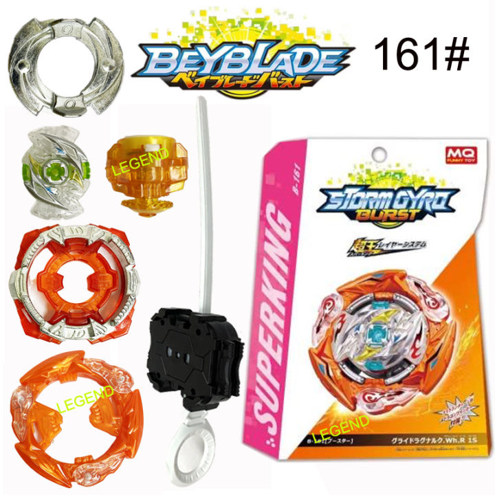 MQ Brand Beyblade Burst GT B00-161 Beyblade Toy Super King B-161 Glide ...