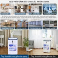 Máy lạnh di động mini 12.000 BTU FUJIE, điều hòa di động đứng mini làm lạnh đa năng hút ẩm lọc không khí , điều khiển từ xa, qua App, không cần lắp đặt - Chính hãng bảo hành 2 năm. 