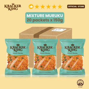 KrackerKing Mixture Muruku [20 pkts x 150g]