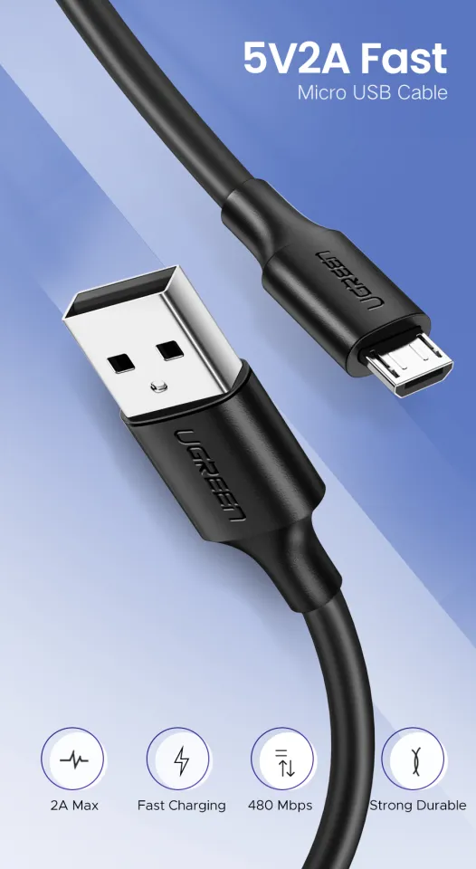 UGREEN Micro USB Cord for Android Phone USB Data Cable for samsung