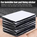 30/60Pcs Car Strong Adhesive Fixing Stickers, Invisible Non-slip Carpet Mat Tape, Double Faced Car Carpet Fixed Patch, Home Carpet Sheets Non-slip Grip Tapes. 