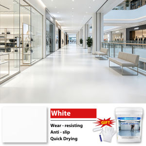 FLOORSHIELD Easy Clean Waterborne Epoxy Floor Coating High Gloss For Commercial And Garage Use Lantai Tahan Kimia FLOORSHIELD