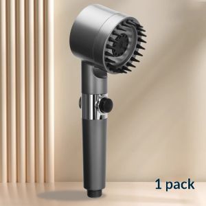 Biển jjt 3-chế độ áp lực cao đầu vòi sen với một-cảm ứng nước dừng lại và chức năng massage cho thoải mái tắm kinh nghiệm