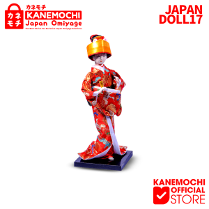 KANEMOCHI JAPAN GEISHA DOLL (26CM) - Souvenir Jepang Hadiah Dolls Toys - OLEH OLEH JEPANG - SOUVENIR JEPANG