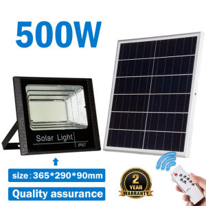 GLOBELED【BUY 1 TAKE 1】IP67 Solar Light Outdoor Flood Light Waterproof Garden Lights Automatic Sensor Lighting Light Street Lamp LED With Remote 500w Fast Delivery 2 Years Warranty