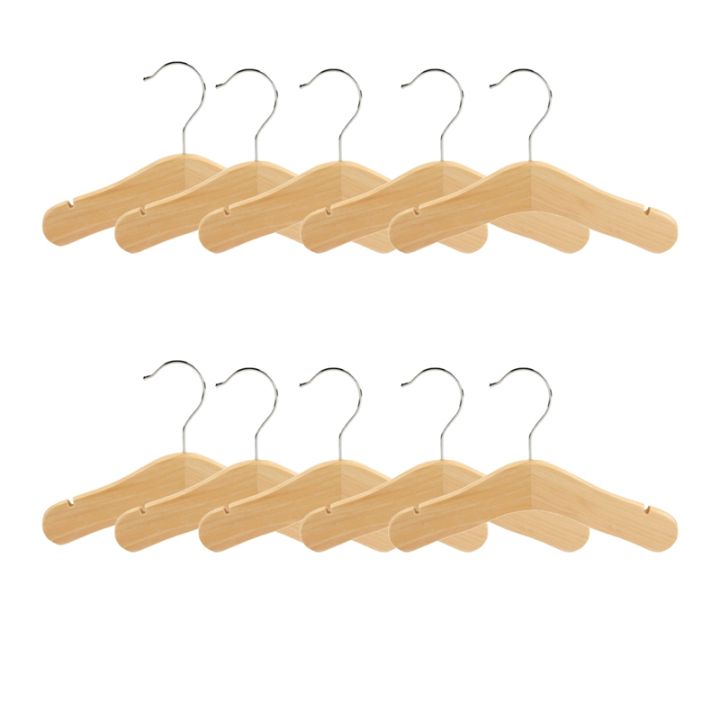 Wooden Baby Hangers,Kids Hangers,Notched Shoulder Design for Children