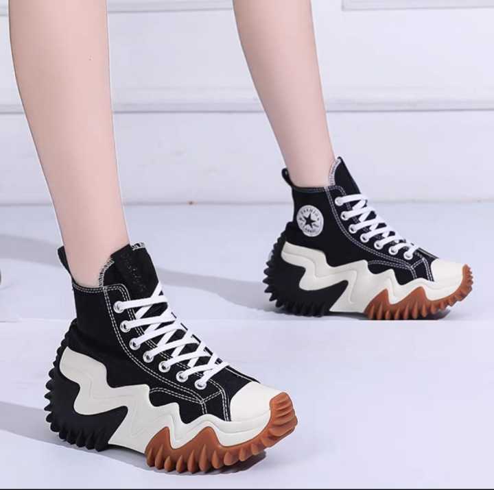 DM SHOPP SEPATU SNEAKERS WANITA HIGH TOP RUN STAR HIKE MOTION AS 182 Lazada Indonesia