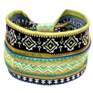 Fashion Headband Sport Activity Knotted Hairband Elastic Hairband HighAbsorbent Workout Hairband Female Hair Accessories