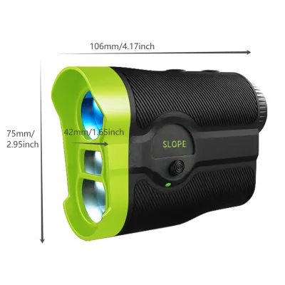 REVASRI 1000 Yards Golf Laser Rangefinder with Slope Switch and Compensation Flag Lock Vibration and Magnet for Golfing