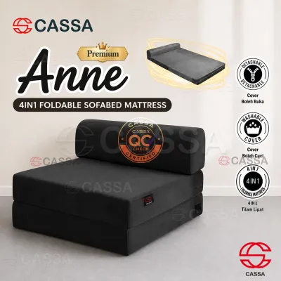 Cassa Anne 4-in-1 Foldable Sofabed Mattress