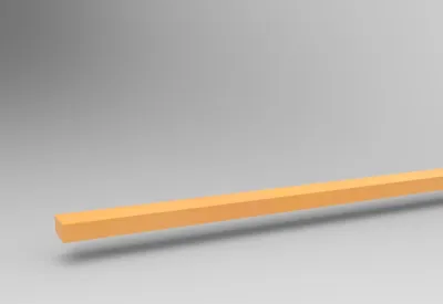 22mm x 45mm x 1 metre | Solid Timber Wood Plank Wooden Strips | Nyatoh Pine Beech Ramin Ash Cherry Oak Maple Teak | For DIY