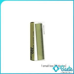 Baete Eyebrow Trimmer Eyebrow Trimming Blade Folding Hair Remover Non-Slip Grip Easy Control
