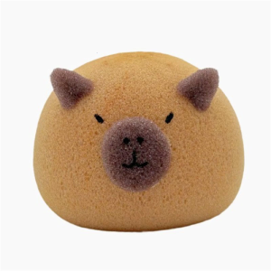 Capybara Themed Bath Sponge for Gentle Cleaning and Exfoliation Suitable for Family Use Bath Tool Accessories