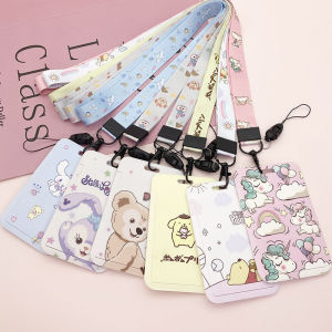 🎀Ready Stock🎀Crayon Shin Chan Cinnamoroll Pooh ID Credit Card Holder Student Bus Card Case Access Card Cover🧸卡通卡套🧸