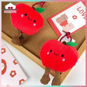 Skinye ✨Ready Stock✨ Kawayi Cute 1 mảnh phim hoạt hình hình táo đỏ búp bê trái cây đồ chơi thực phẩm dễ thương sang trọng Mặt dây chuyền nhồi túi trang trí quà tặng sinh nhật