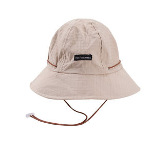 Mũ tai bèo bảo vệ khỏi ánh mặt trời rộng vành phong cách Nhật Bản mới cho nam và nữ thoáng khí nhanh khô cắm trại ngoài trời không thấm nước dây đeo cằm có thể điều chỉnh