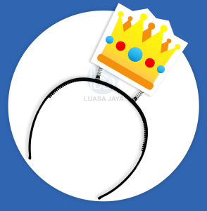 Mahkota hijab karnaval pengantin bunga wisuda balon bando selempang slempang bali tari adat crown bridal shower bride to be wedding pernikahan undangan kpop korea bts foil ulang tahun happy birthday bucket buket x banner backdrop lamaran graduation boneka