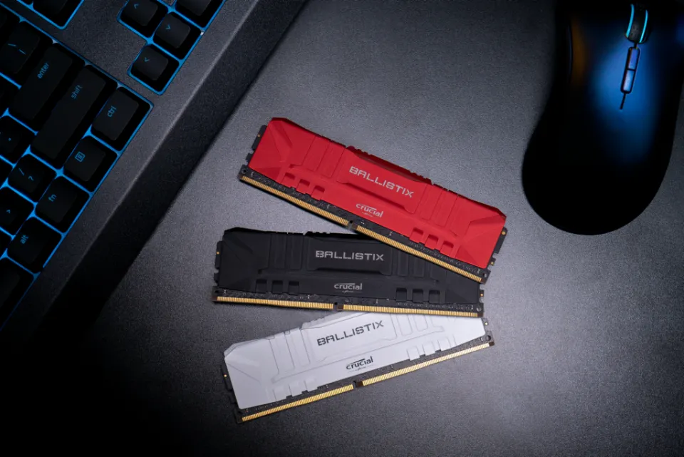 Crucial Ballistix 32GB Kit (2 x 16GB) DDR4-3200 Desktop Gaming