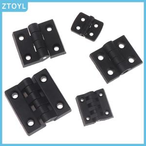 ZTOYL 1PCS Small Hinges Black Mini Plastic Door Bearing Butt Cabinet ABS Hinge