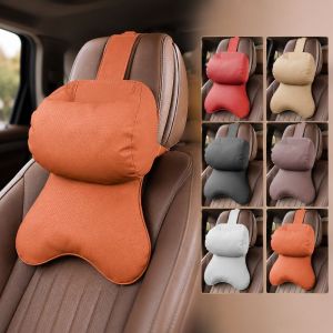 CHLOCH Adjustable Car Neck Support Headrest Universal Integrated Car Seat Shoulder Pillow  Cloud Cotton Car Headrest Four Seasons