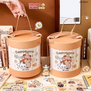 [COD] yixiayun 1Set Large Capacity Gift Box Cartoon Capybara Stationery Set Cute Student Stationery Set Portable Abundant Student Prize Gifts