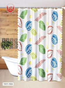 Shower Curtain 1 Piece Only No Ring :Size - 160cm*180cm ❤