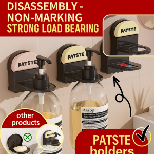 Multiscene application Storage bracket Organizer Detachable Maintenance Cleaning Adjustable clips Wall Mounted Storage Rack Shampoo Hanger Easy and convenient installation