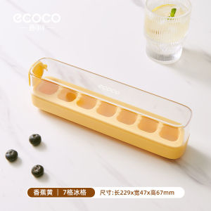 Small Ice Maker Frozen Press Storage Ice Box Molds Food Grade Water Filled Compartment