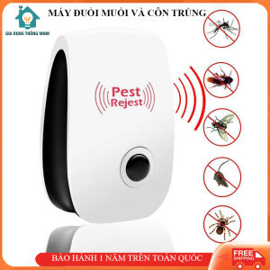 Máy đuổi côn trùng chuột muỗi dán... bằng sóng siêu âm IC giúp xua đuổi triệt để các loại côn trùng một cách hiệu quả và an toàn cho sức khỏe. Bảo hành 12 tháng lỗi đổi mới 7 ngày nhận sản phẩm.