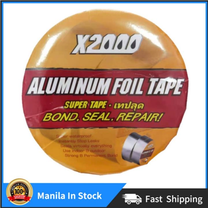 SUPER STRONG X2000 Aluminum Foil TapeWaterproof TapeLeak-Proof Strong ...