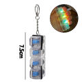 Relaxing DIY Keyboard Fidget Keychain Keys Button Keycap 2/4/9Keys Relief Stress Pinch Luminous Pendant Bag Decor. 