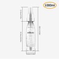 Soda Siphon 1L,Portable Sparkling Water Maker,Compact Carbonated Water Machine for Flavored Drinks Reusable Beverages Machine Kit,Travel Soda Machine for Home & Outdoor. 