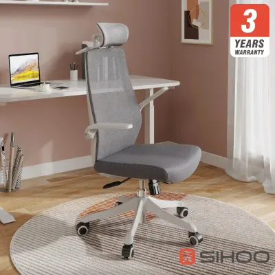 Furniture Direct SIHOO MODERNA High Back Office Chair-Grey