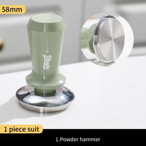 BINCOO Coffee Tamper Set Coffee Press Base Espresso Machine Accessories Set Simple Coffee Utensils 51/58MM