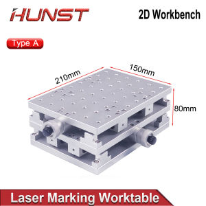 HUNST X Y Table 2 Axis Mobile Portable Laser Cabinet Table for Laser Marking and Engraving Machines.