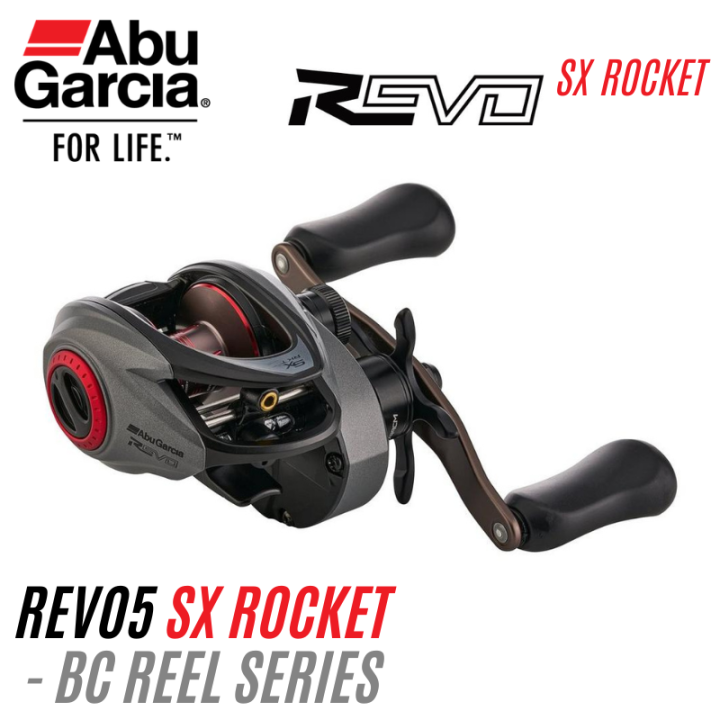 2023 Abu Garcia Revo5 SX (Left Hand) Rocket Ratio 9.0:1 - BC Reel Series