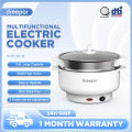 Dreepor Multifunctional Non-stick Rice Cooker Frying pan cooking Electric hot pot. 