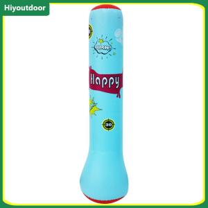 【New Arrival】Kids Inflatable Punching Bag Free Standing Boxing Bag Lightweight Bounce-Back Punch Bag PVC Tumbler Sandbag for Fitness