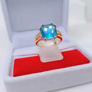 Cincin Jumbo Wanita Aksesoris Fashion Awet Tahan Lama Anti Karat Cocok Untuk Harian G8-2E
