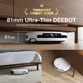 [2025 NEW] ECOVACS DEEBOT T50 Pro OMNI AI Robot Vacuum | 15000 PA | AIVI 3D 3.0 | TruEdge™ 2.0 | ZeroTangle™ 2.0 | All-in-one OMNI Station | 9mm Auto Mop-Lifting | YIKO GPT | APP Control [2 Years Warranty]. 