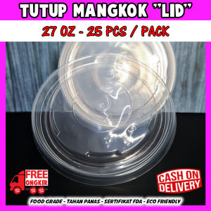Tutup paper bowl 27 Oz 800 ml / paper bowl lid
