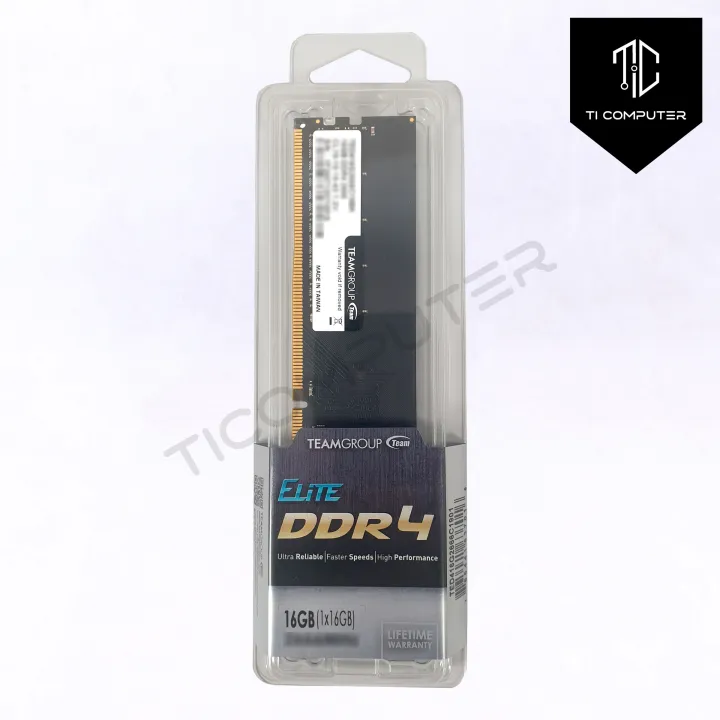 TeamGroup Elite 16GB DDR4 2666MHz 3200MHz PC4-21300 PC4-25600 DIMM Desktop PC Memory RAM