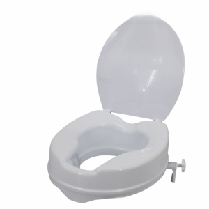 RJQFNG With Cover Raised Toilet Seat Assist Elevated Toilet Lifting Seat Cushion Practical Bathroom Toilet Booster Pad For Elder Pregnant Women Disabled