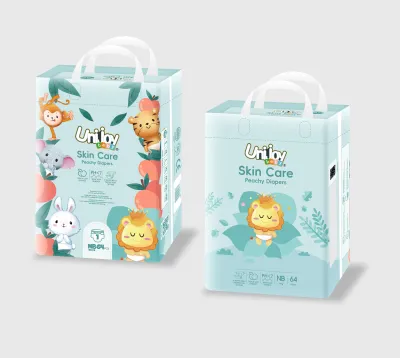 UNIJOY Baby Diapers Pants Skin Care Multi-Piece High Absorption Skin-Friendly Dry Lampin Bayi(NB-XXXL)