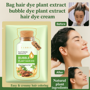 hair dye cream Plant extract hair dye bagged hair dye bubble dye